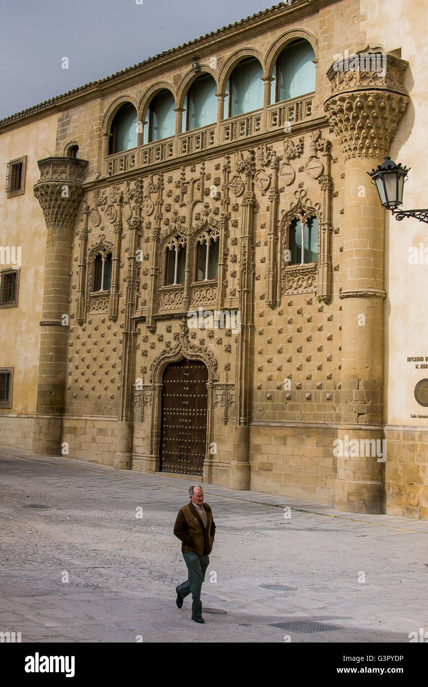 Baeza, Andalusien, Spanien - 21. März 2008: Internationale Universität von Andalusien Stockfoto