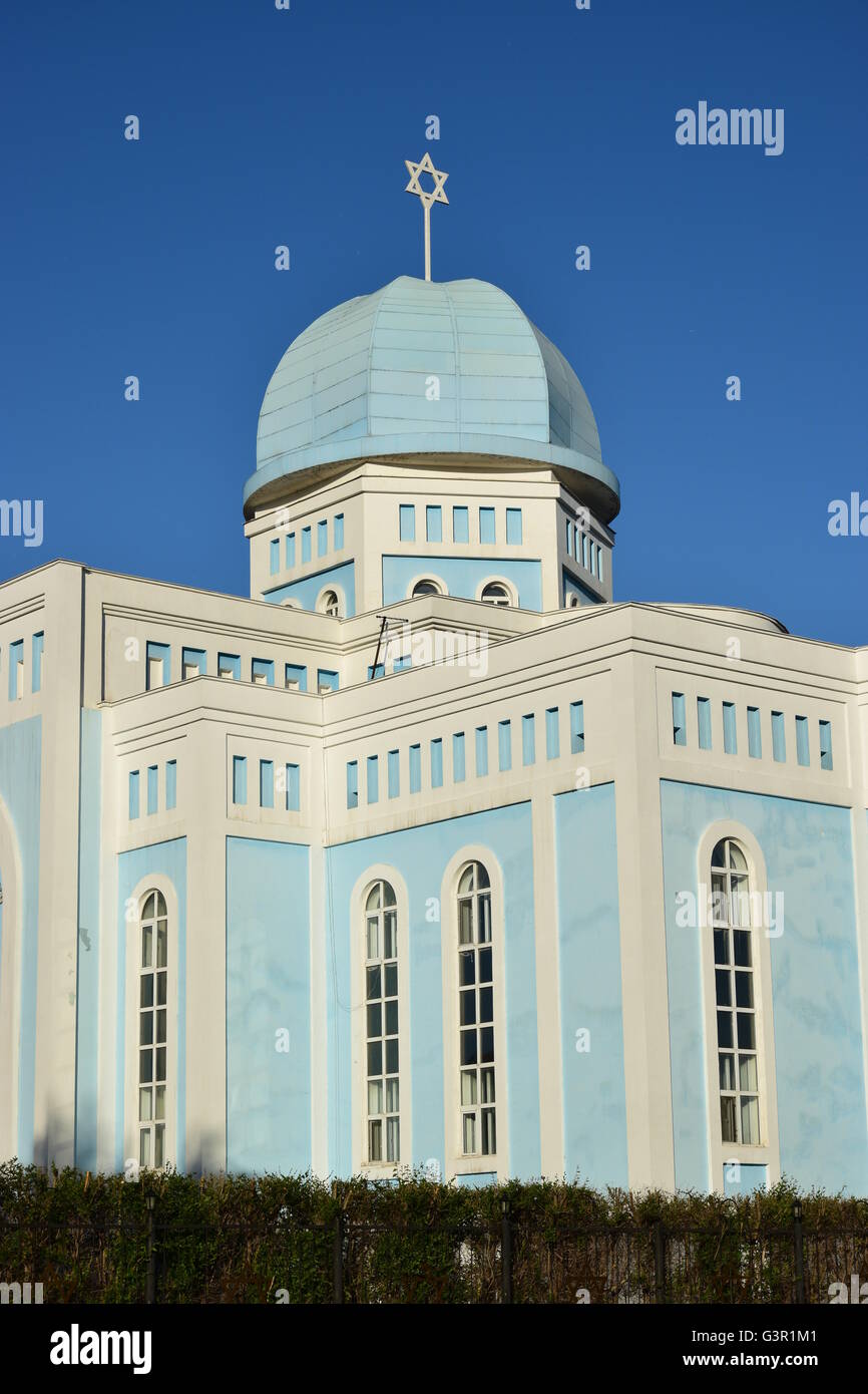 Synagoge "Beit Rachel Khabad Lyubavitch" in Astana, Kasachstan Stockfoto