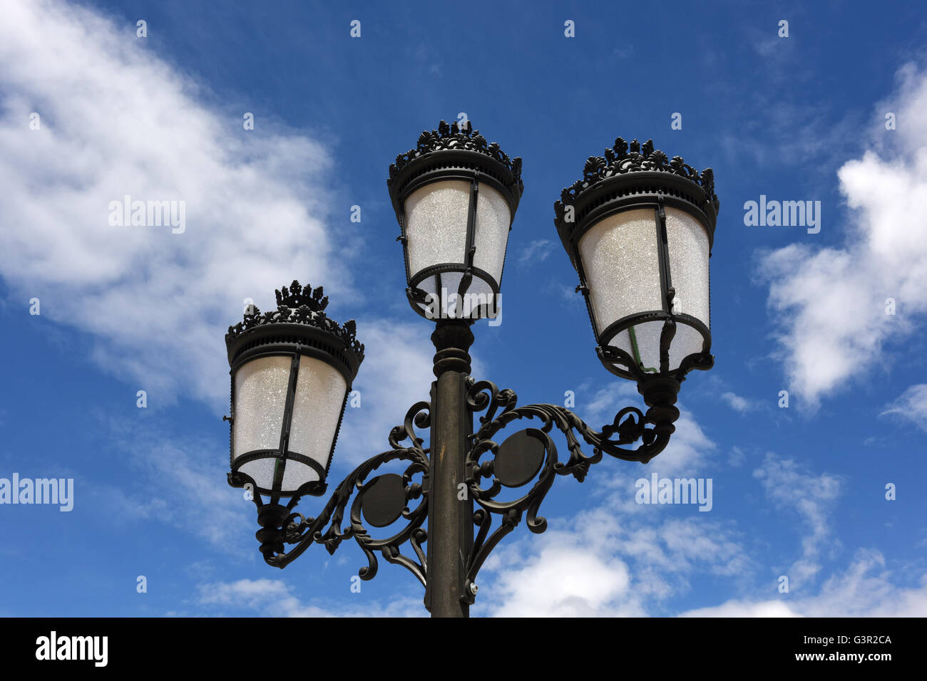 Periode Licht Lighting leuchten bei The Alcazar von Toledo Stockfoto