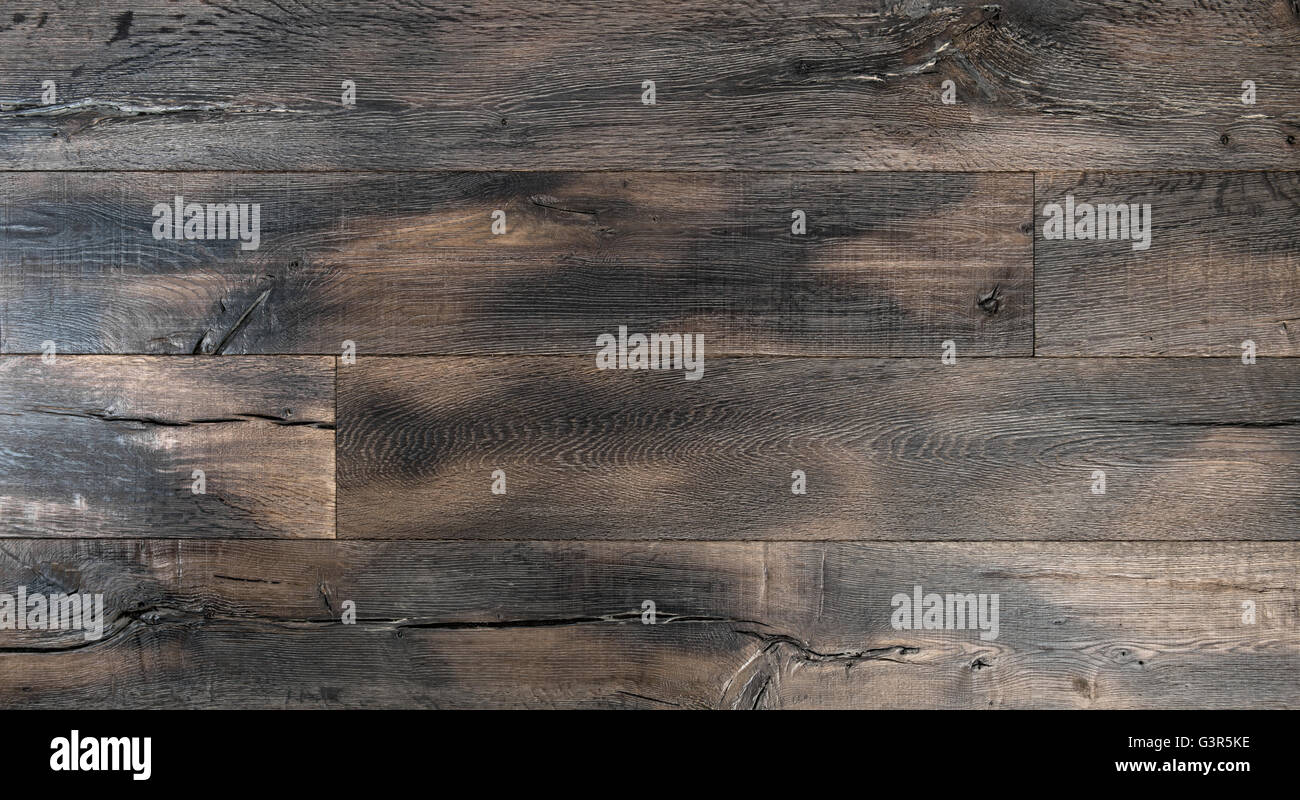 Hölzerne Hintergrund. Heften Sie Textur. Abstrakte dunklen Holz rustikale Oberfläche Stockfoto