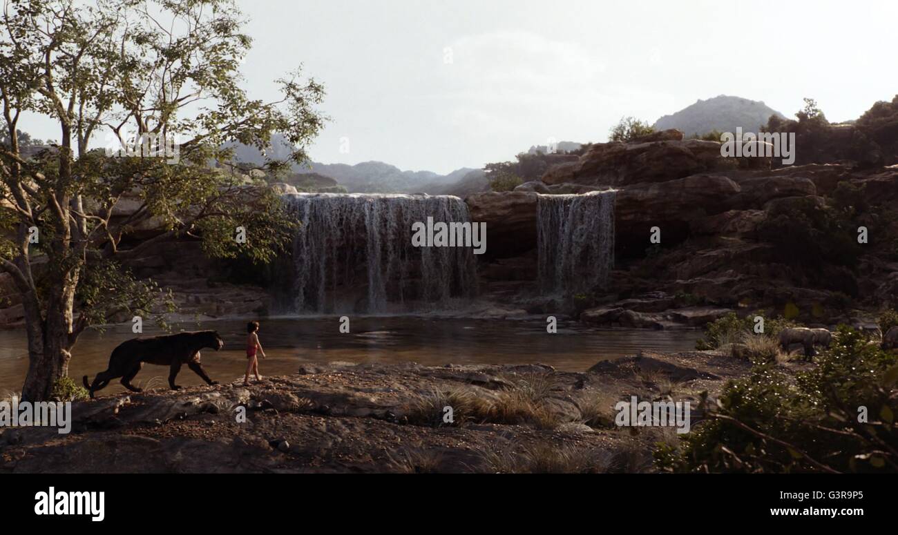 Das Dschungel-Buch-Jahr: 2016-USA Regie: Jon Favreau Neel Sethi Stockfoto