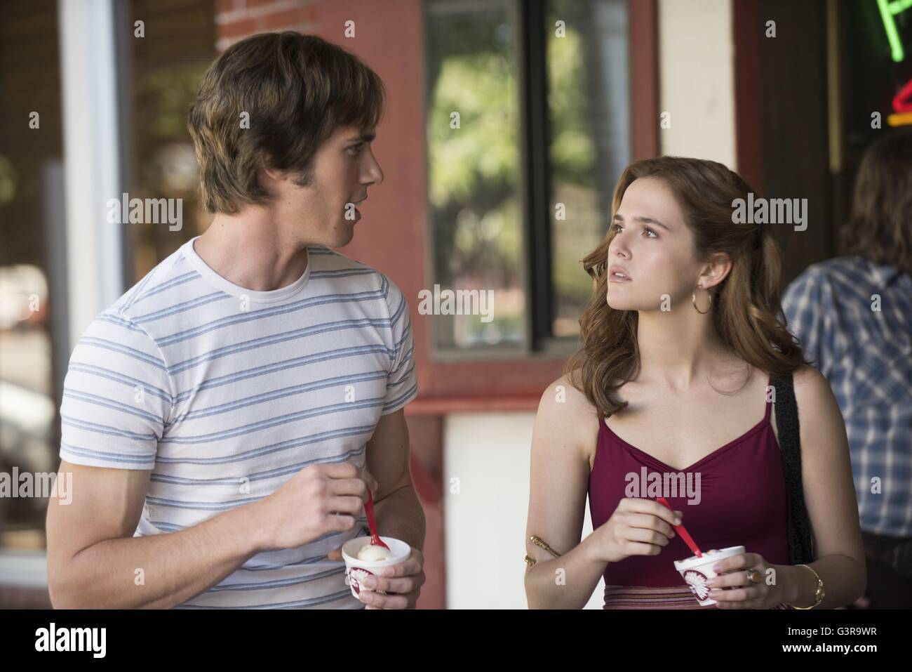 Jeder will einige Jahr: 2016-USA Regie: Richard Linklater Blake Jenner, Zoey Deutch Stockfoto