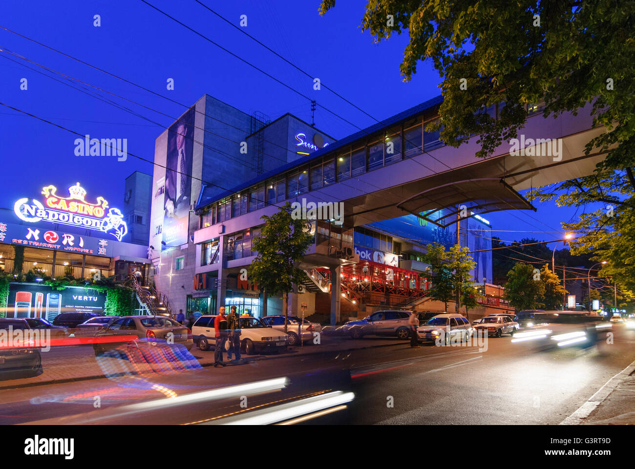 Einkaufszentrum, Sun City, Moldawien, Chisinau (Kischinjow) Stockfoto