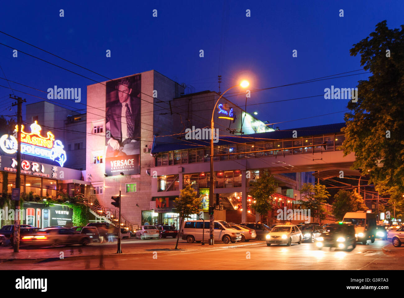 Einkaufszentrum, Sun City, Moldawien, Chisinau (Kischinjow) Stockfoto