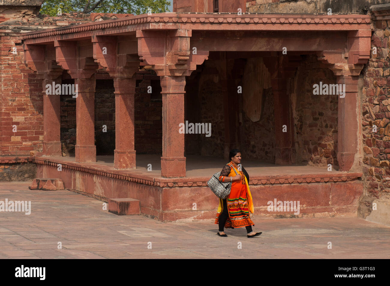 Das Red Fort in Delhi, Indien Stockfoto