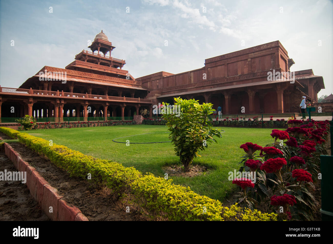 Das Red Fort in Delhi, Indien Stockfoto
