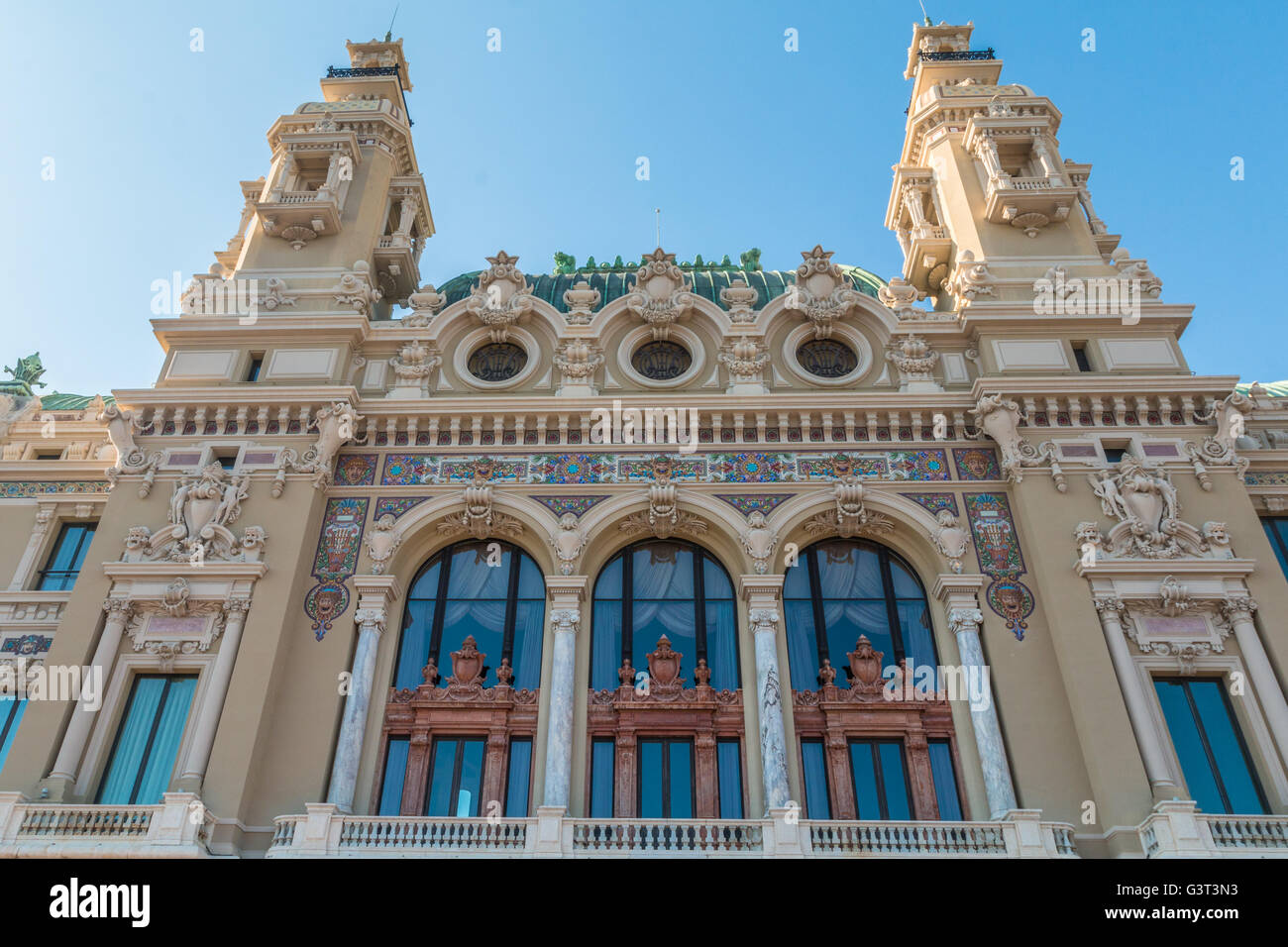 Casino von Monte Carlo in Monaco Stockfoto