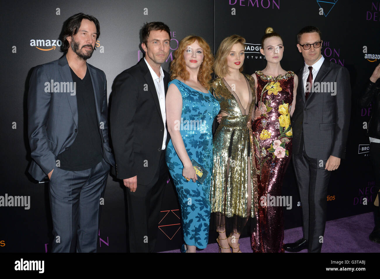 LOS ANGELES, CA. 14. Juni 2016: Schauspieler Keanu Reeves, Desmond ...
