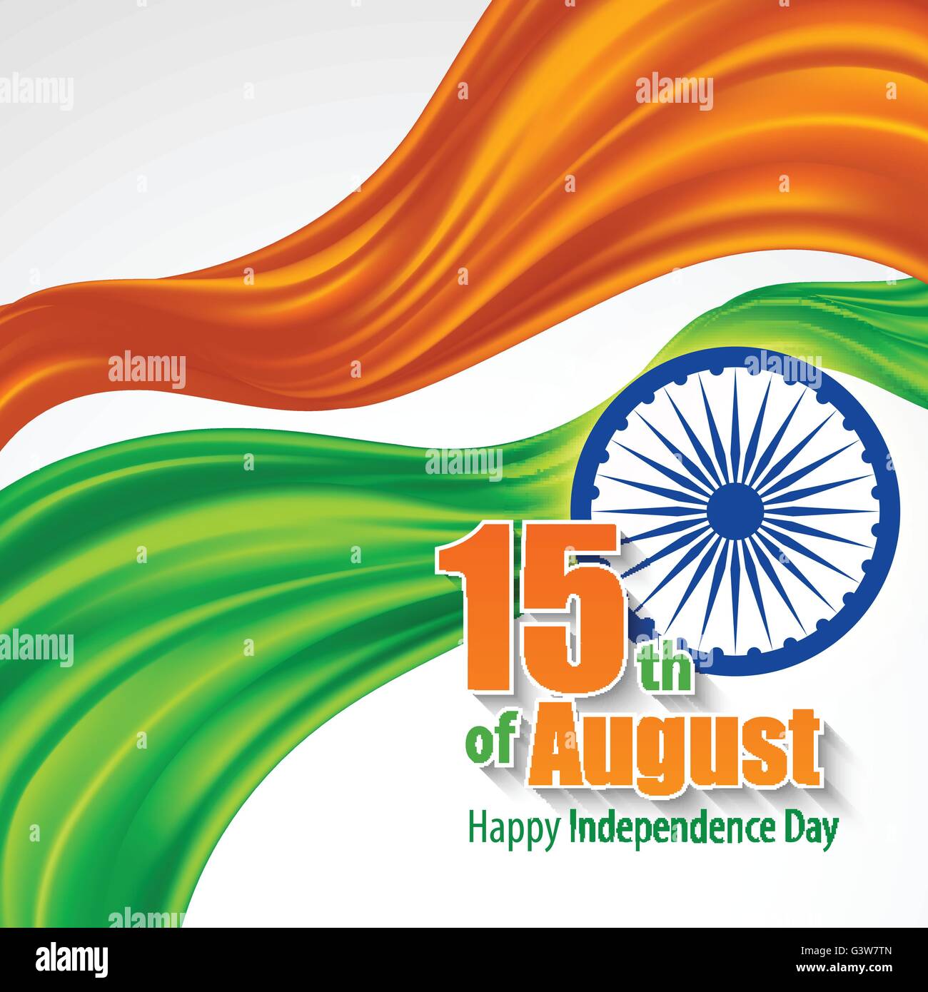 Independence Day India Hintergrund Vorlage Fur Ein Plakat Broschure Grusskarte Und Broschure Vektor Illustration Stock Vektorgrafik Alamy