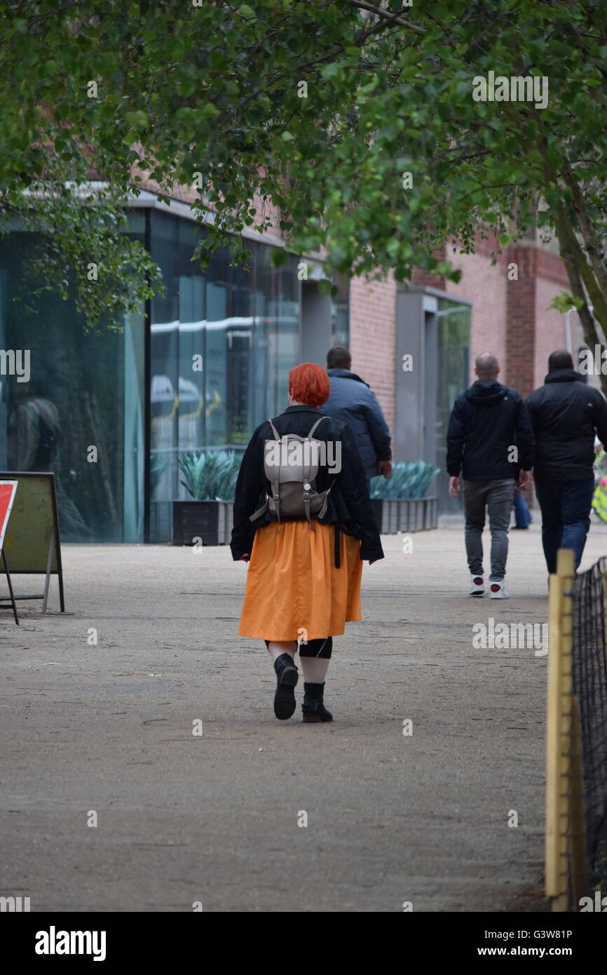 Streetfashion. Stockfoto