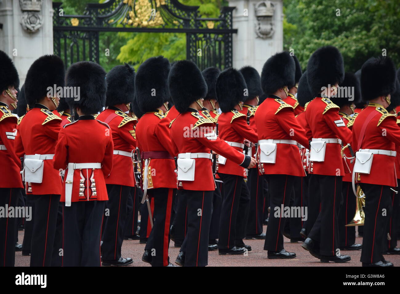 Queen es Birthday Parade Stockfoto