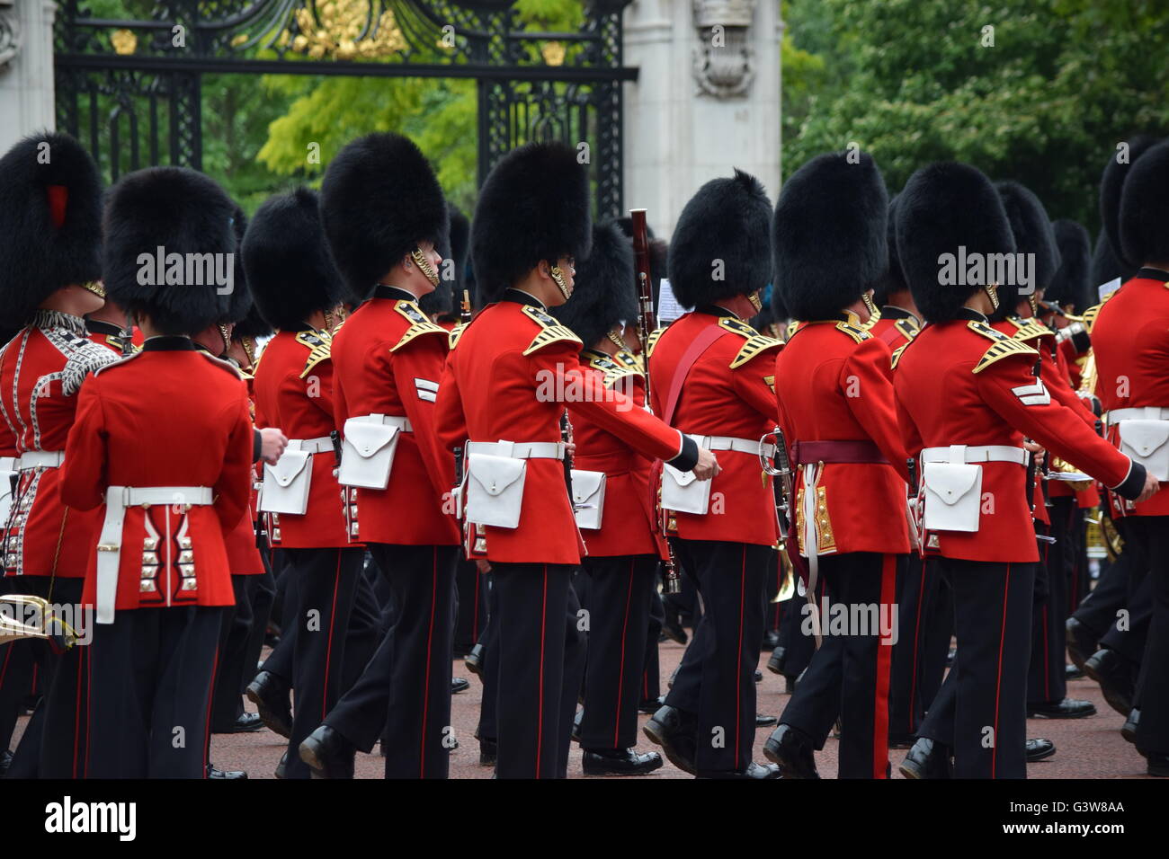 Queen es Birthday Parade Stockfoto