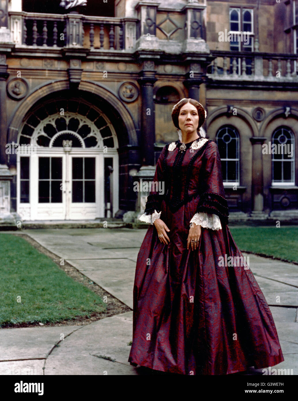 Sterben Sie britischen Schauspielerin Diana Rigg, 1980er Jahre. Britische Schauspielerin Diana Rigg, 1980er Jahre. Stockfoto