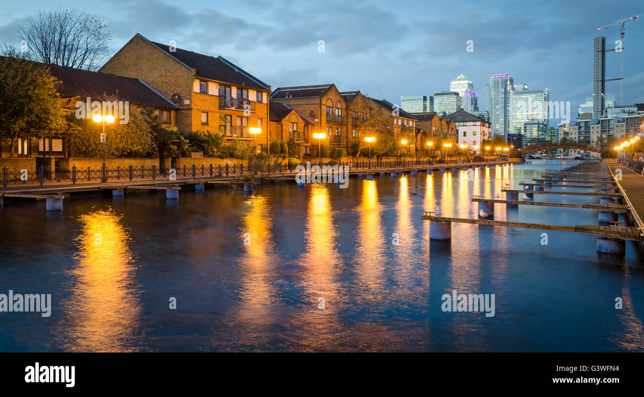 London, Isle of Dogs Stockfoto