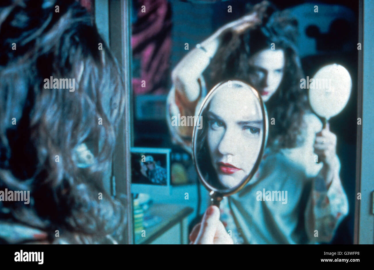 Lippenstift Kamera, USA 1994, Regie: Mike Bonifer, Monia: Ele Keats Stockfoto