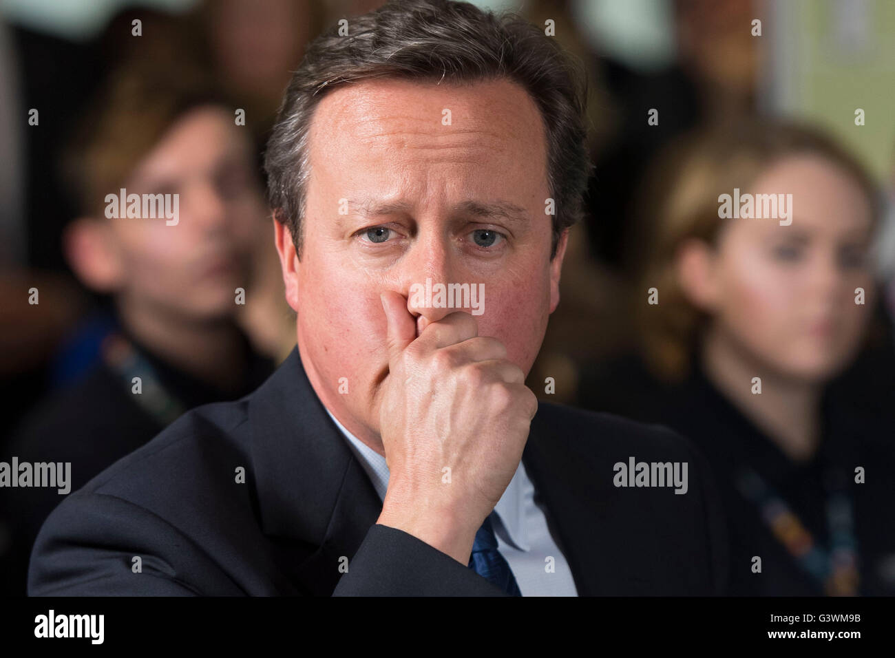 Ehemalige britische Premierminister David Cameron Stockfoto