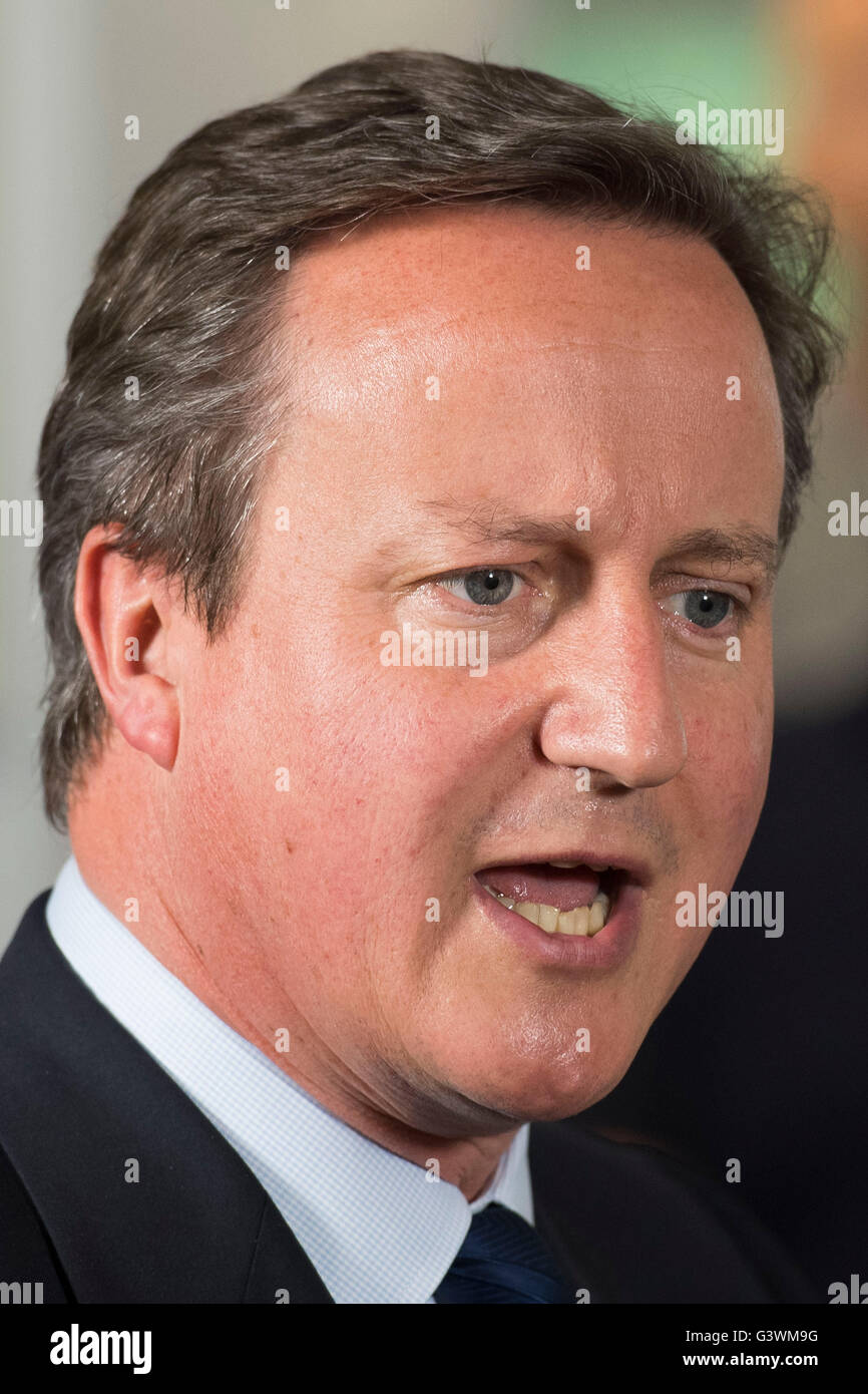 Ehemalige britische Premierminister David Cameron Stockfoto