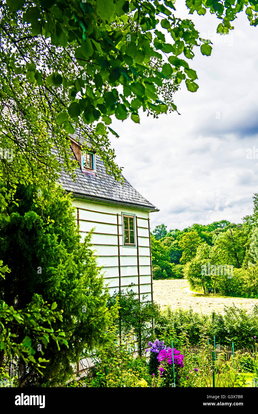 Weimar, Goethes Gartenhaus an der Ilm; Gartenhaus von Goethe