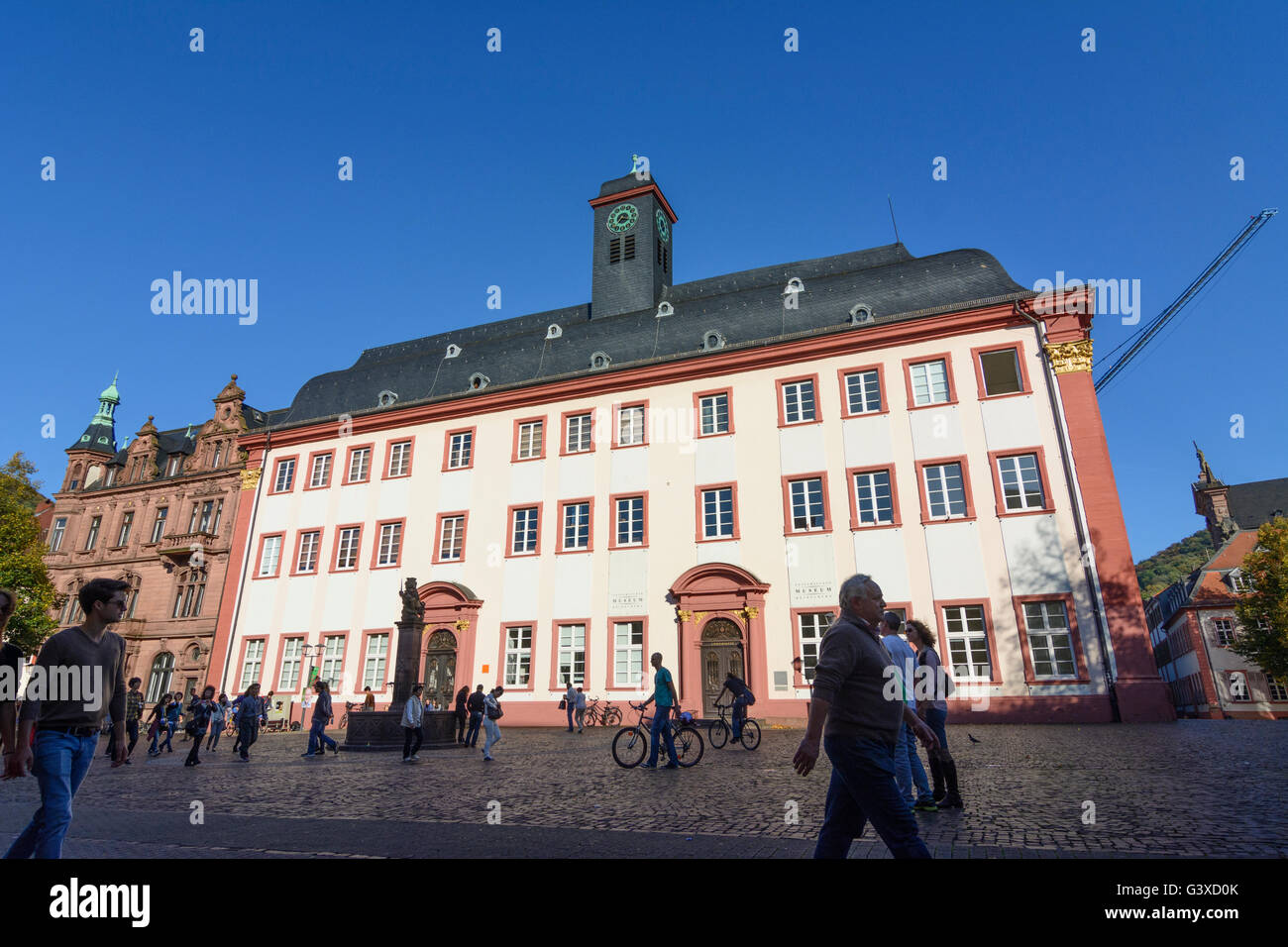 Alte Universität, Deutschland, Baden-Württemberg, Kurpfalz, Heidelberg Stockfoto