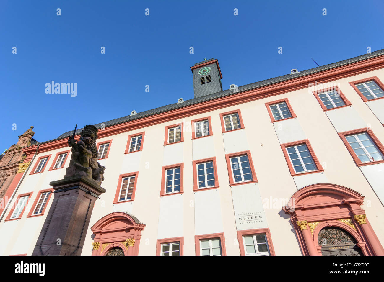 Alte Universität, Deutschland, Baden-Württemberg, Kurpfalz, Heidelberg Stockfoto