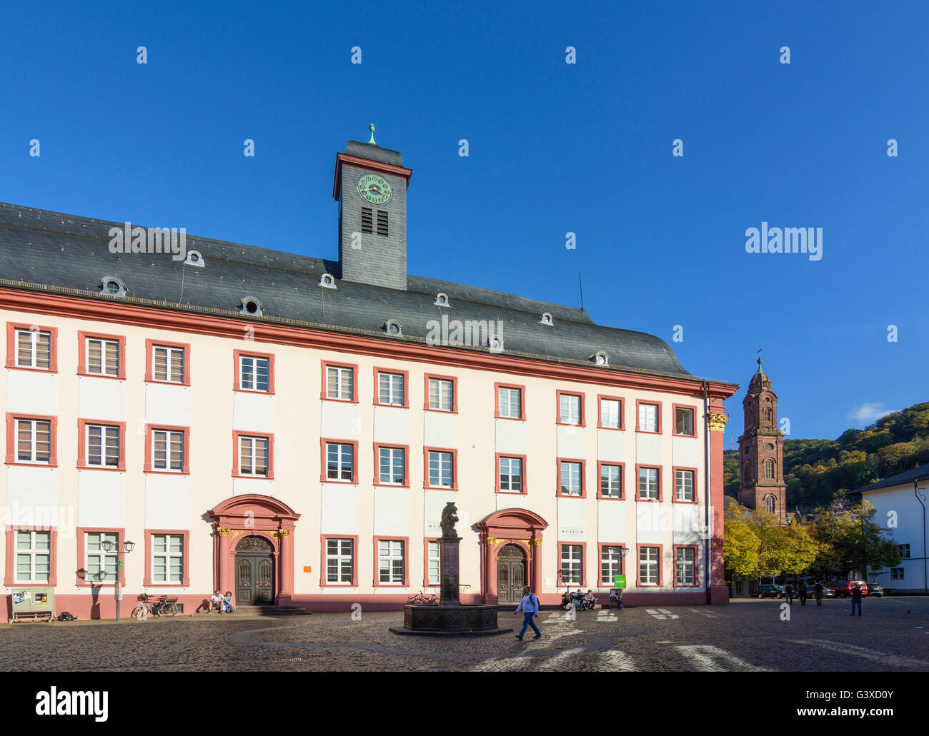 Alte Universität, Deutschland, Baden-Württemberg, Kurpfalz, Heidelberg Stockfoto
