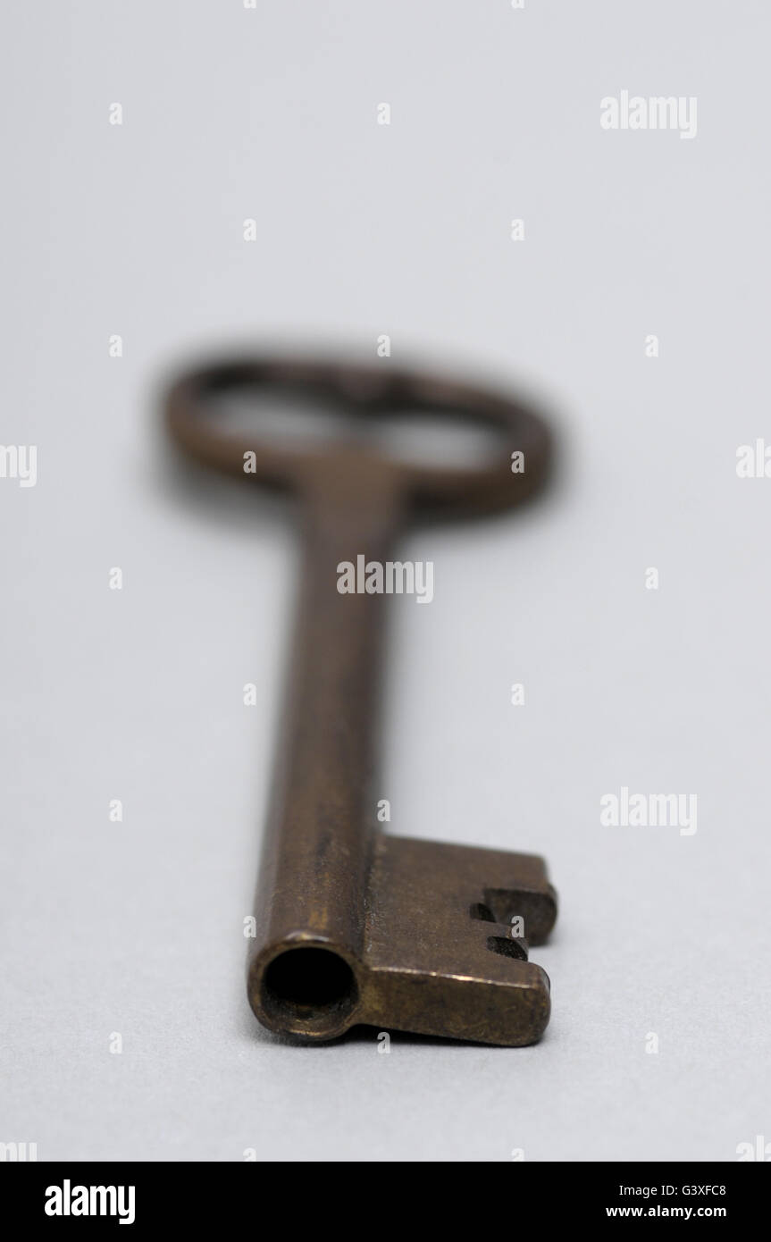 Schlüssel, Antiquität, Objekt, Objekte, eins, Sicherheit, Erfolg Stockfoto