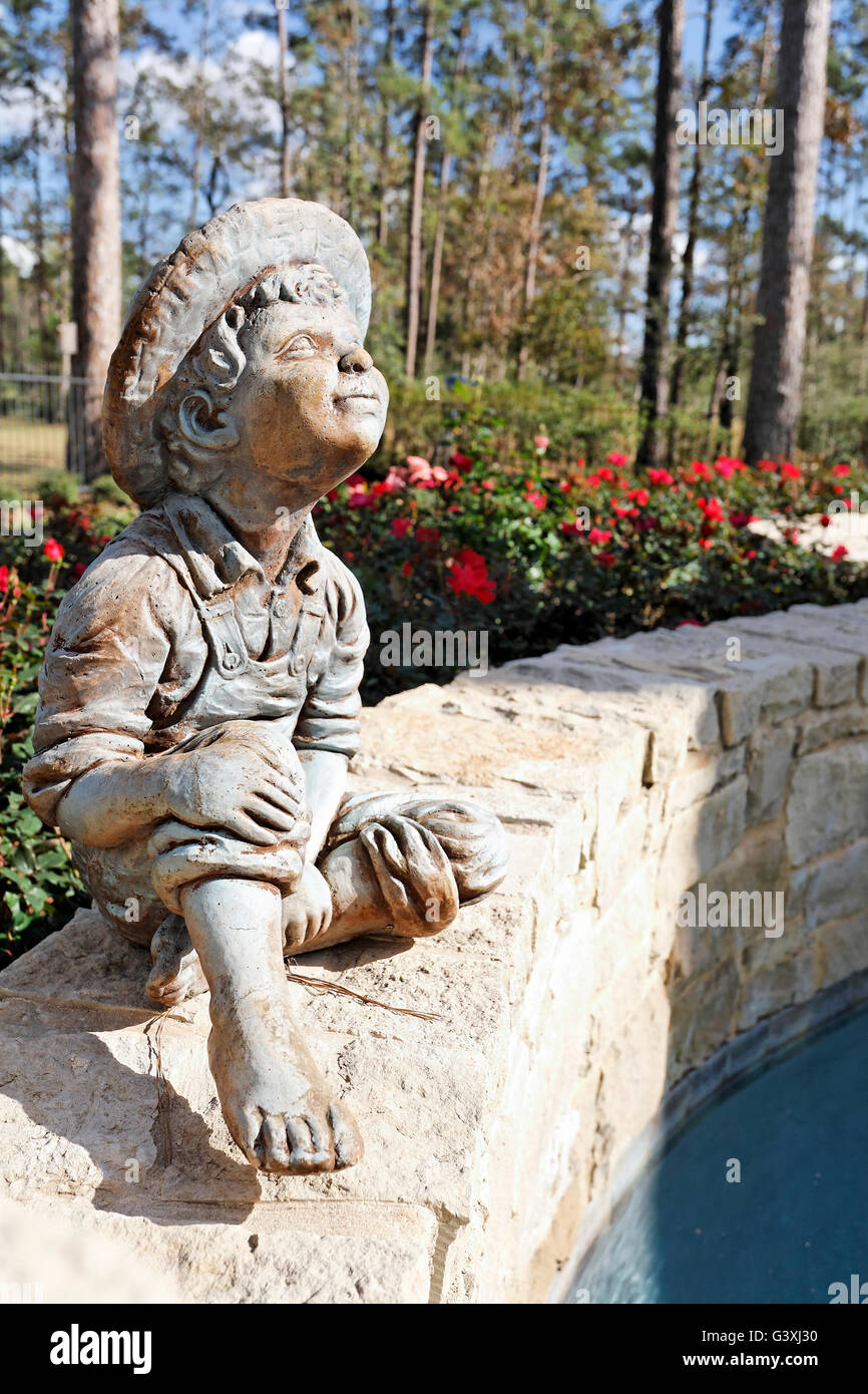 Private Home Haus innen und außen mit allen Zimmern Stockfoto