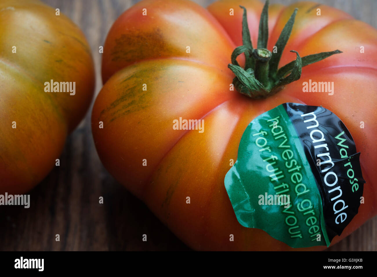 Waitrose Marooned Tomate Stockfoto