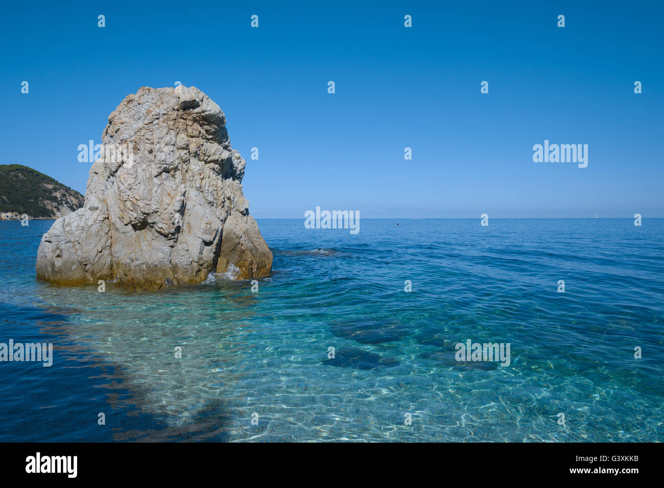 die Insel Elba ist ein wunderschöner Ort in Italien Stockfoto