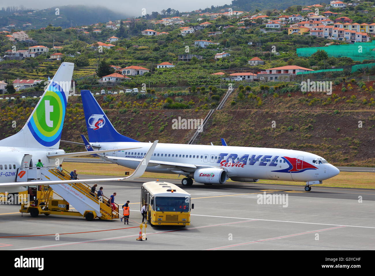 Ankunft Funchal Flughafen