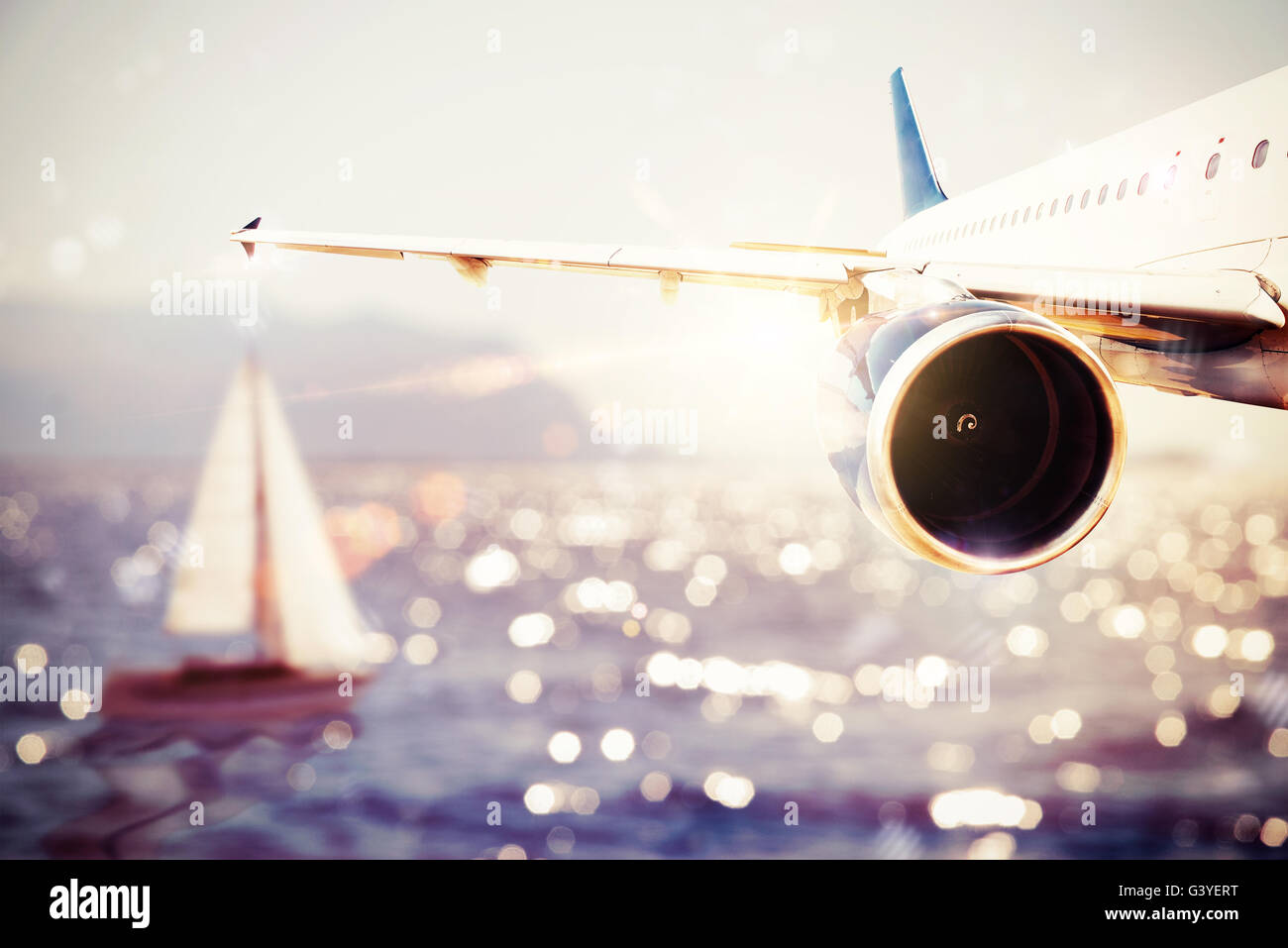 Sommerurlaub Stockfoto