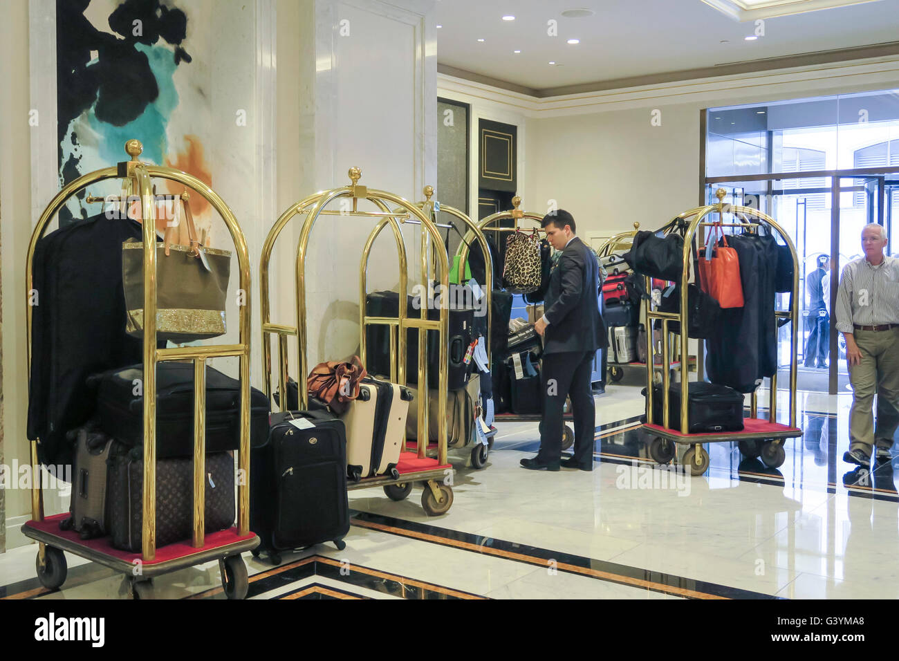 Lotte New York Palace Hotel, Madison Avenue, New York Stockfoto