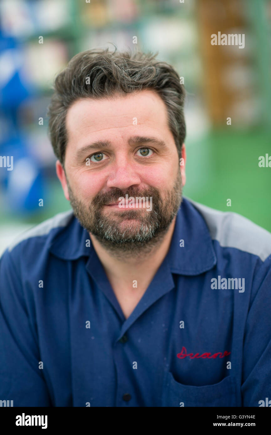 Kinder Autor PHIL EARLE auf das Hay-Festival, Donnerstag, 26. Mai 2016 Stockfoto