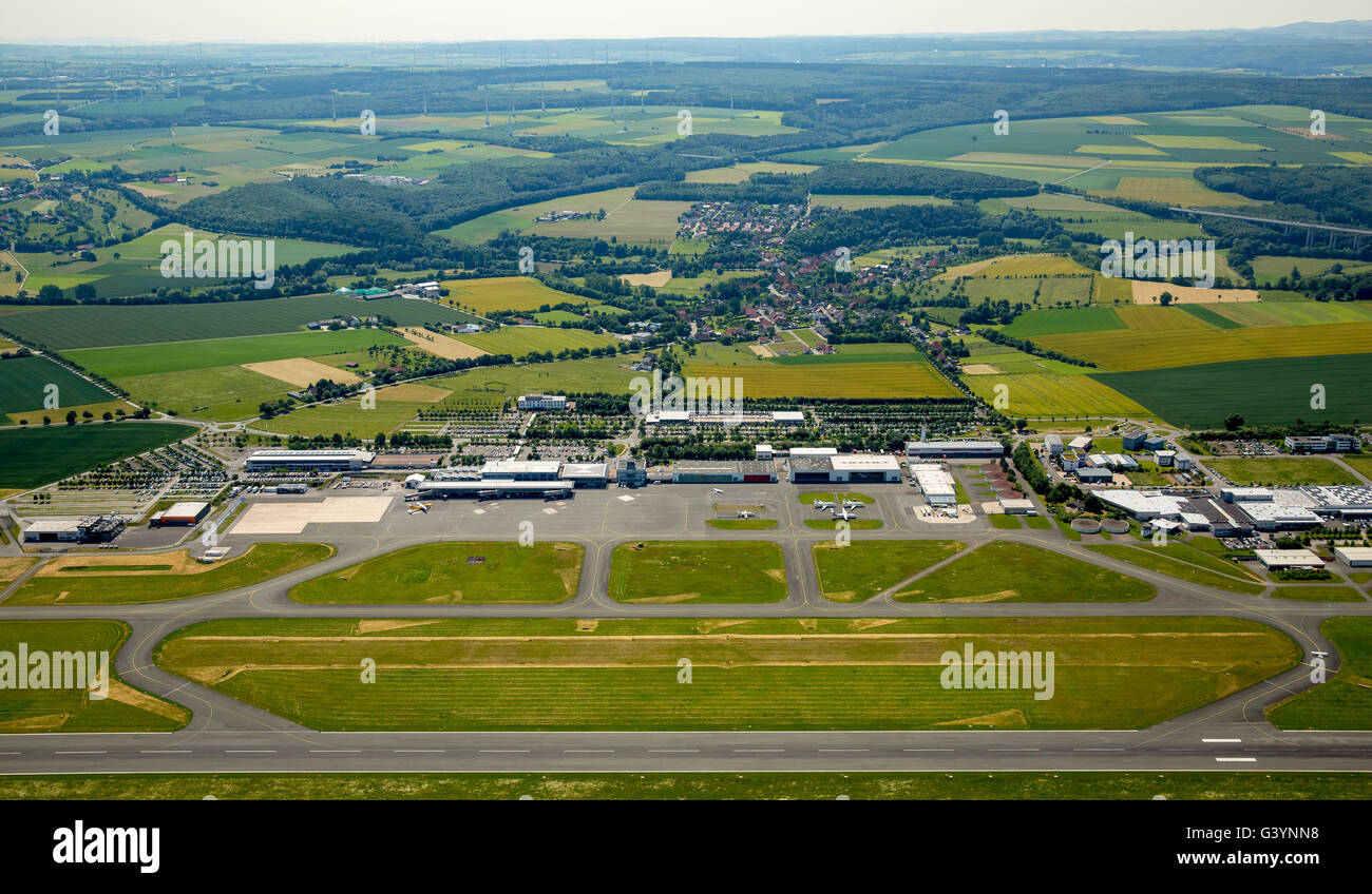 Paderborn-lippstadt Airport Büren Parken www.alamy.de