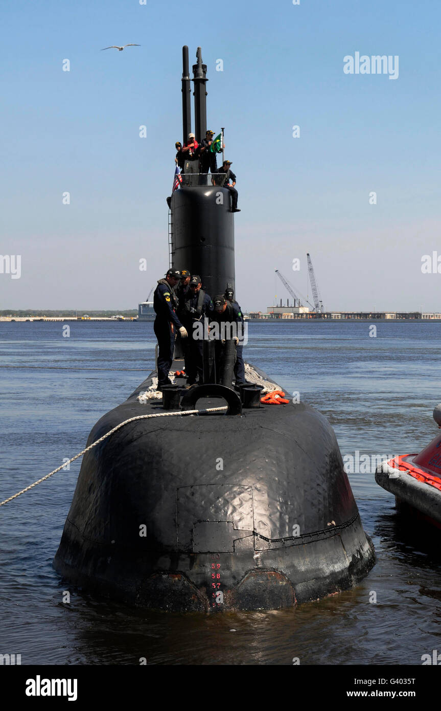 Die brasilianische Marine u-Boot-BNS Tapajo. Stockfoto
