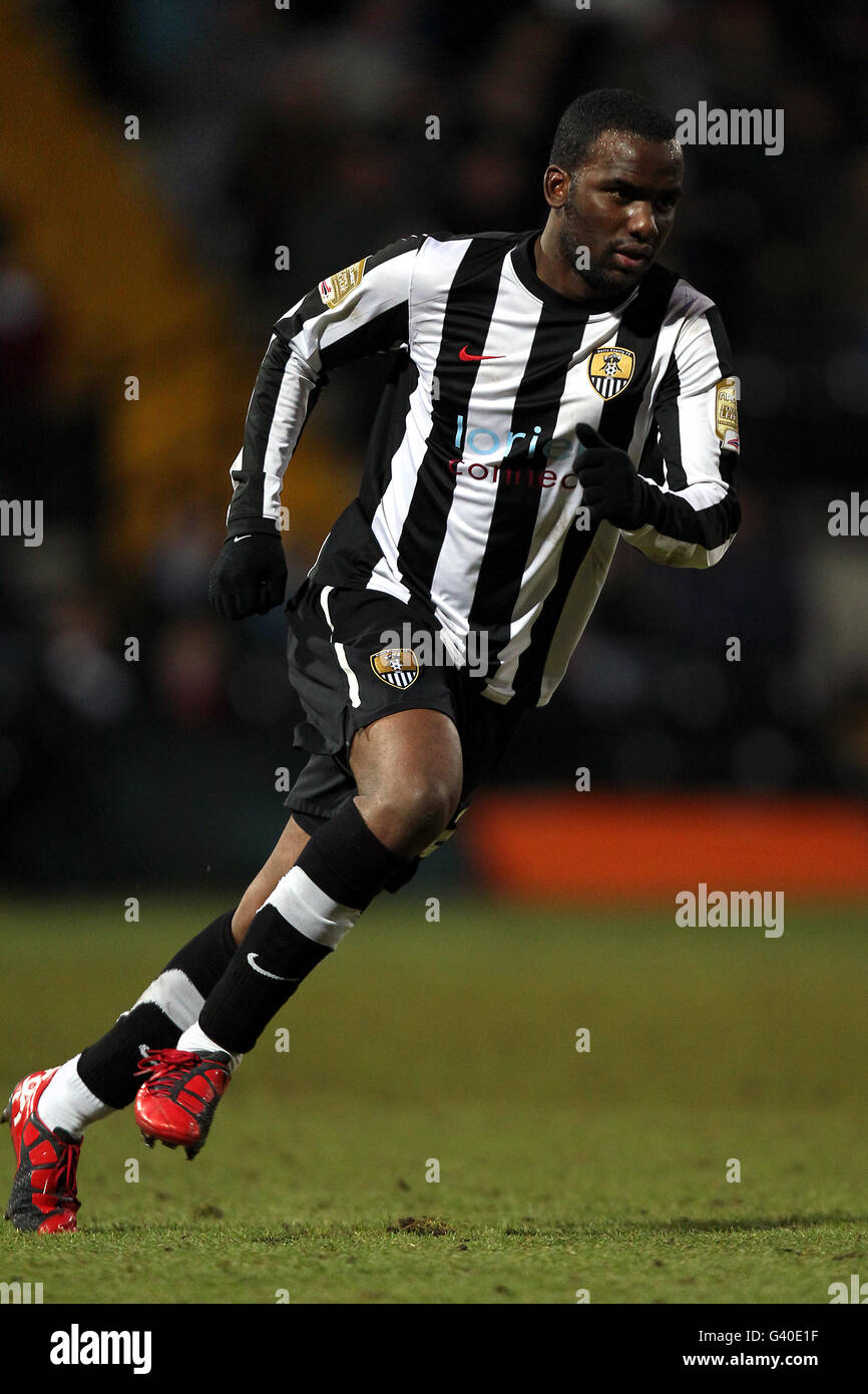 Fußball - Npower Football League One - Notts County V Hartlepool United - Meadow Lane Stockfoto