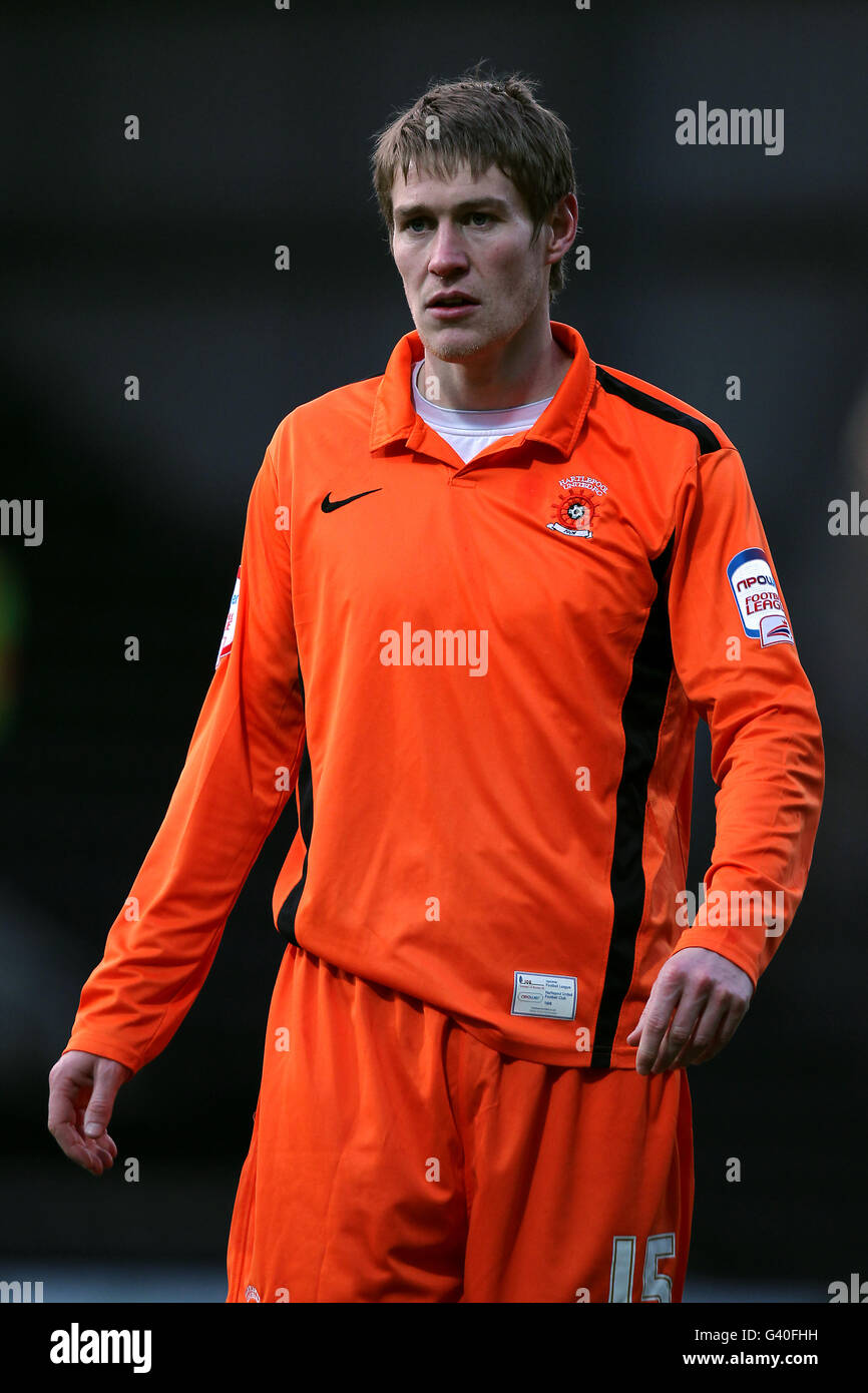 Fußball - Npower Football League One - Notts County V Hartlepool United - Meadow Lane Stockfoto