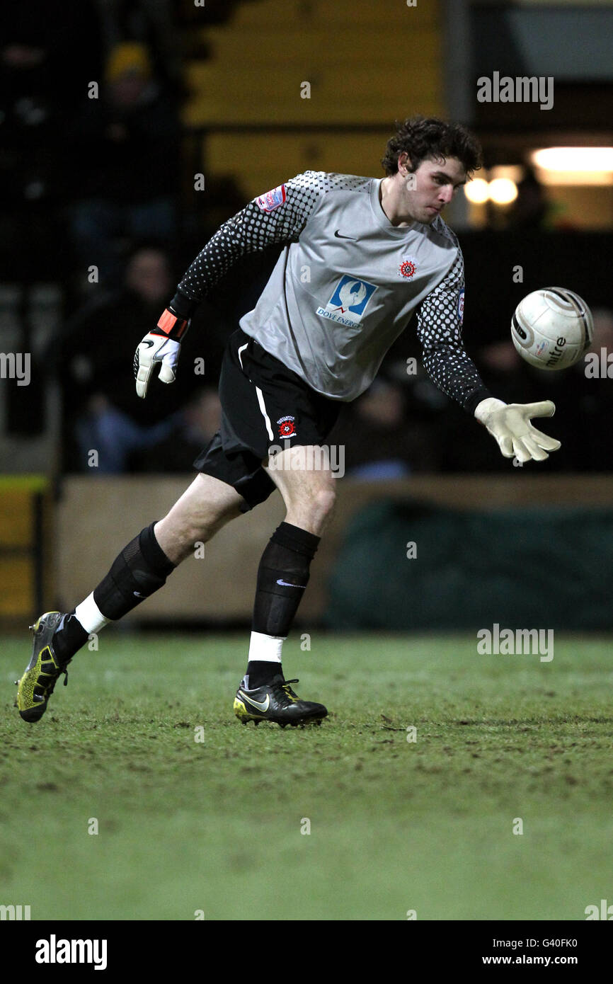 Fußball - Npower Football League One - Notts County V Hartlepool United - Meadow Lane Stockfoto