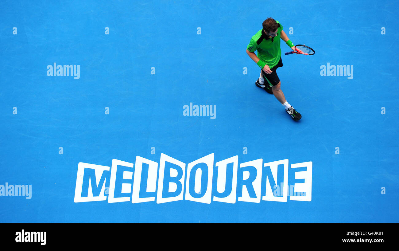 Tennis - Australian Open 2011 - Tag zwei - Melbourne Park Stockfoto