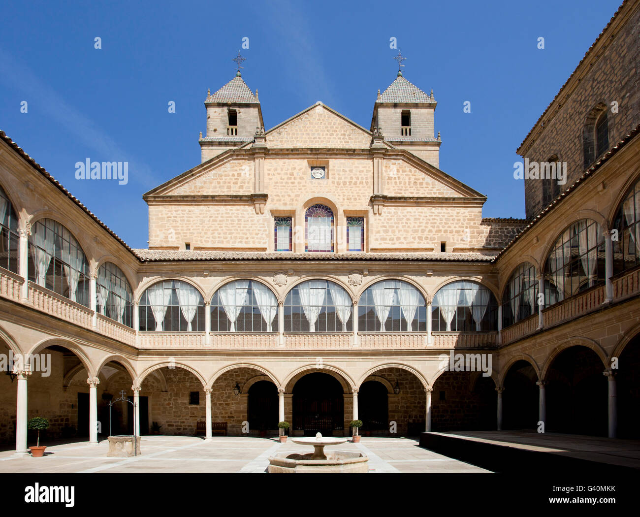 Krankenhaus de Santiago, Ubeda, Andalusien, Spanien, Europa Stockfoto