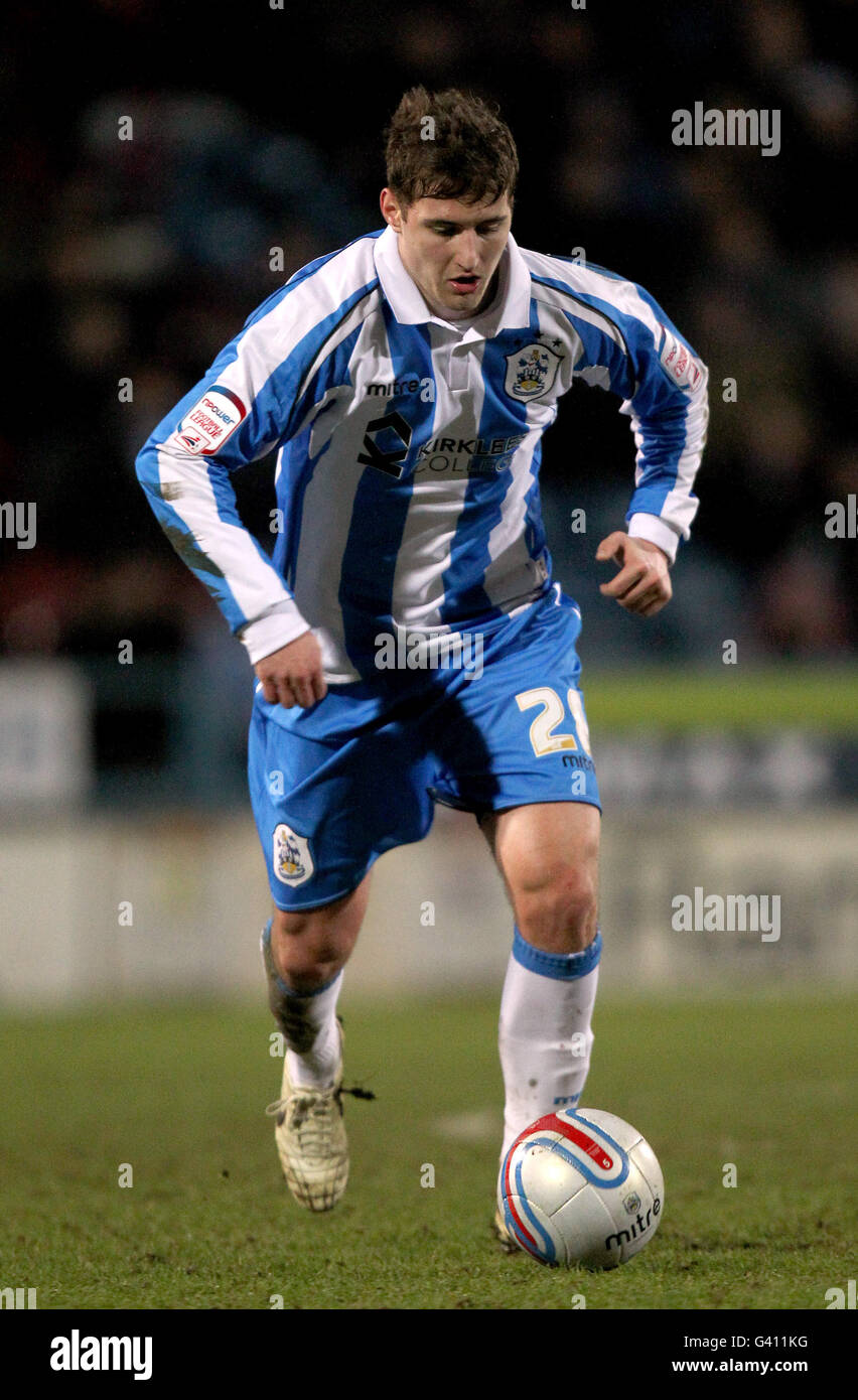 Fußball - npower Football League One - Huddersfield Town / Plymouth Argyle - The Galpharm Stadium. Tamas Kadar, Stadt Huddrsfield Stockfoto