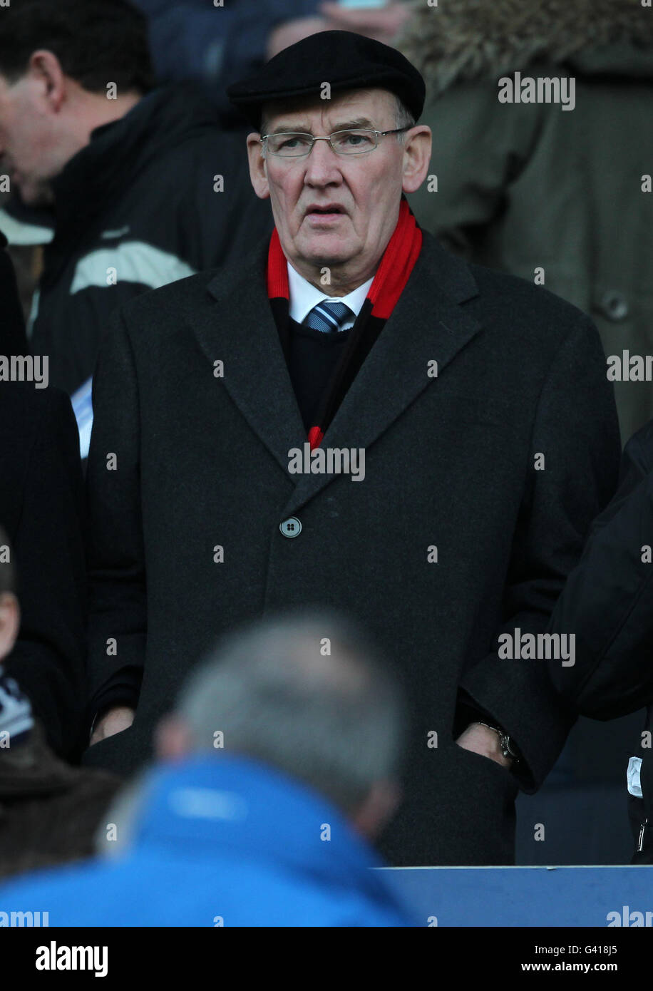 Fußball - FA Cup - Dritte Runde - Leicester City / Manchester City - Walkers Stadium. Bernard Halford, Präsident Von Manchester City Life Stockfoto