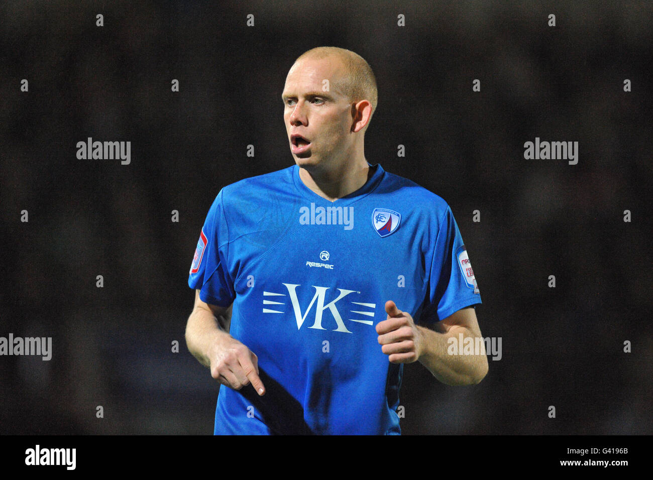 Fußball - Npower Football League Two - Chesterfield V Accrington Stanley - b2net Stadium Stockfoto