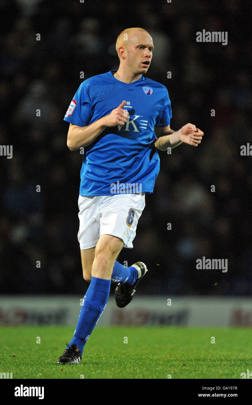 Fußball - Npower Football League Two - Chesterfield V Accrington Stanley - b2net Stadium Stockfoto