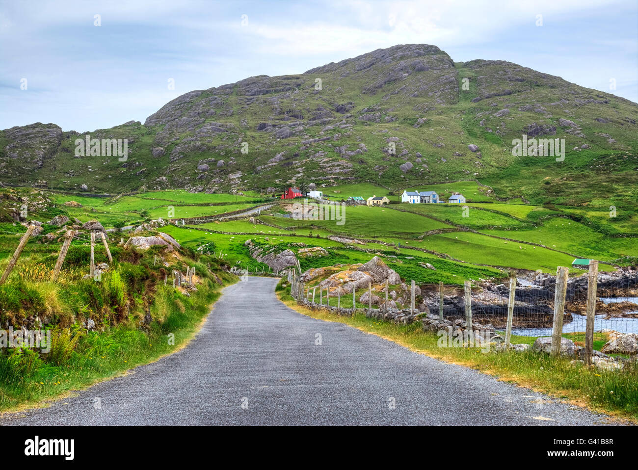Cleanderry, Beara Halbinsel, County Cork, Irland Stockfoto