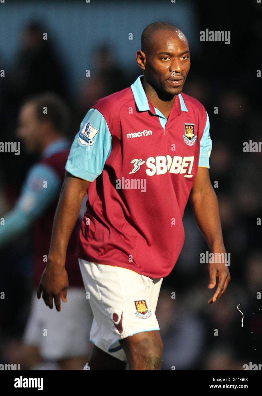 Fußball - FA Cup - vierte Runde - West Ham United / Nottingham Forest - Upton Park. Herita Ilunga, West Ham United Stockfoto