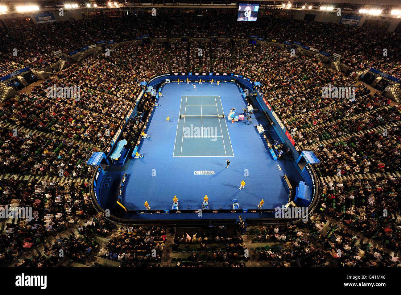 Tennis - 2011 Australian Open - Tag Zwei - Melbourne Park. Eine allgemeine Ansicht der Rod Laver Arena Stockfoto
