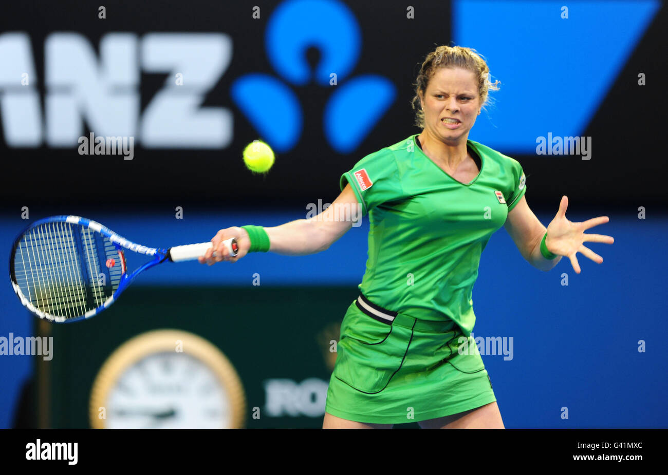 Tennis - Australian Open 2011 - Tag zwei - Melbourne Park Stockfoto