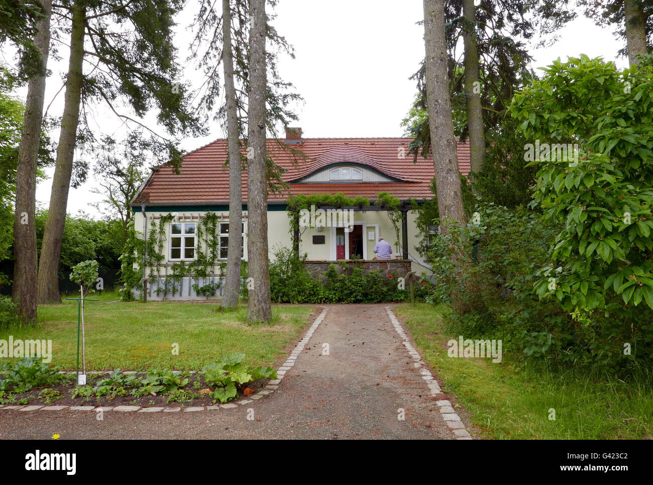 Carwitz Deutschland 9 Juni 2016 Das Haus Des Schriftstellers