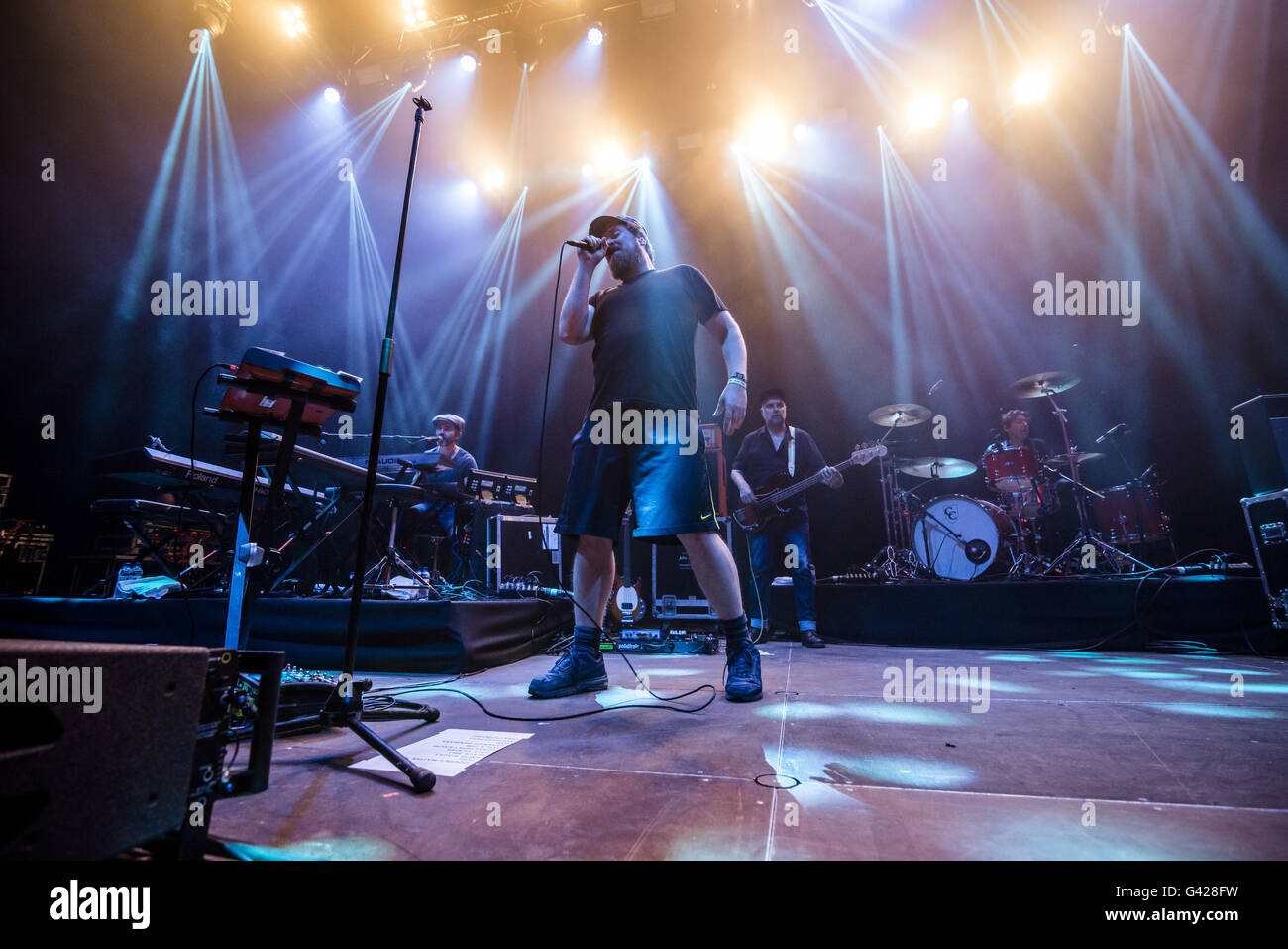 Barcelona, Katalonien, Spanien. 17. Juni 2016. US-amerikanischer Sänger und Songwriter JOHN GRANT tritt am zweiten Tag der SONAR 2016 Barcelona Kredit: Matthias Oesterle/ZUMA Draht/Alamy Live News Stockfoto